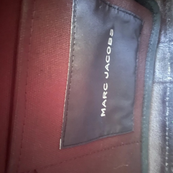 Marc Jacobs Black Tote Bag with White Lettering - Picture 3 of 4
